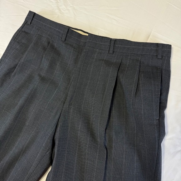 Vintage Stanley Blacker 2 Piece Suit Made in USA Classic‎ Men's Size 40R 38X29 - Picture 9 of 11